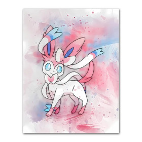 Kit de peinture par numero - Nymphali Aquarelle : Élégance et Douceur Féerique
