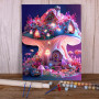 Kit de peinture par numero - Refuge Enchanteur des Fées