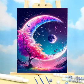 Lune Enchantée & Halo Céleste