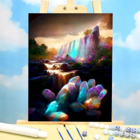 Cascade de Cristal Arc-en-Ciel