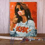 Kit de peinture par numero - Rock Glam AC/DC