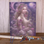 Kit de peinture par numero - Nymphe des Roses Éternelles