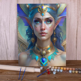 Kit de peinture par numero - Reine des Fées Enchantée