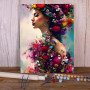 Kit de peinture par numero - Harmonie Florale Envoûtante