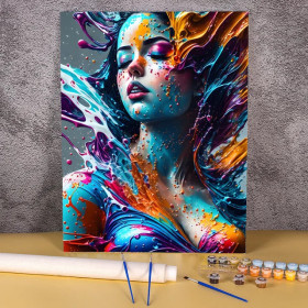 Kit de peinture par numero - Néréide Cosmique
