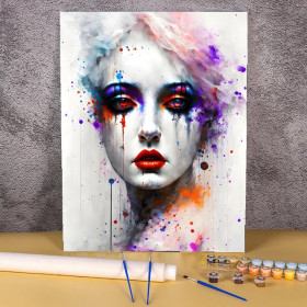 Kit de peinture par numero - Beauté Éthérée