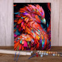 Kit de peinture par numero - Cacatoès Flamboyant