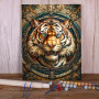 Kit de peinture par numero - Le Tigre Gardien du Sanctuaire Mystique