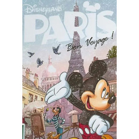 Kit de peinture par numero - Mickey à Paris Bon Voyage !