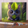 Kit de peinture par numero - Croquignolette la Petite Fée des Bois