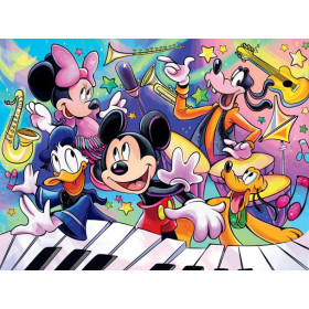 Kit de peinture par numero - Mickey et Amis sur Clavier Géant