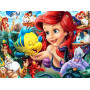 Kit de peinture par numero - La Petite Sirène, Ariel et Personnages Disney
