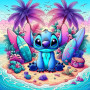 Kit de peinture par numero - Stitch Surf
