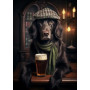 Kit de peinture par numero - Chien Toby