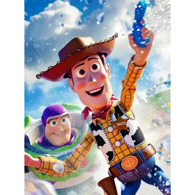 Kit de peinture par numero - Toy Story Aventure Aquatique