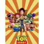 Kit de peinture par numero - Toy Story Affiche Pop Éclatante