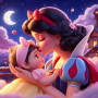 Kit de peinture par numero - Blanche-Neige Tendre Nuit Étoilée