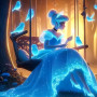 Kit de peinture par numero - Cendrillon Rêve Lumineux