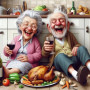Kit de peinture par numero - Couple Heureux Cuisine