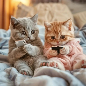 Kit de peinture par numero - Chatons Connectés