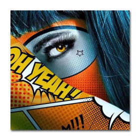Kit de peinture par numero - Regard Comics Pop Art