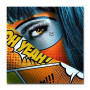 Kit de peinture par numero - Regard Comics Pop Art