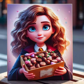 Hermione et le Cadeau en Chocolat