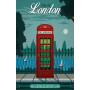 Kit de peinture par numero - Londres : La Cabine Téléphonique Rouge