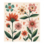 Kit de peinture par numero - Mosaïque Florale Moderne