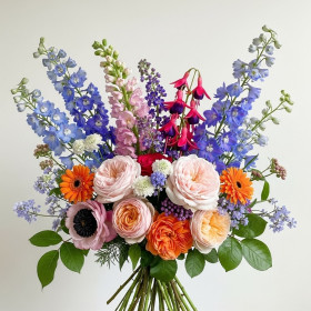 Kit de peinture par numero - Bouquet de Fleurs Sauvages Colorées