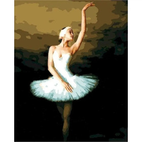 Kit de peinture par numero - Ballerine L'Étoile de la Scène