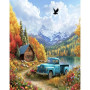 Kit de peinture par numero - La Vie au Chalet
