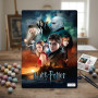 Kit de peinture par numero - Harry Potter et les Reliques de la Mort : L'Affiche Épique