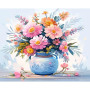 Kit de peinture par numero - Fleurs Éclatant
