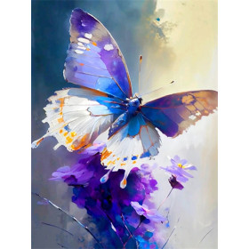 Kit de peinture par numero - Papillon Majestueux