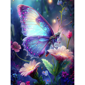 Kit de peinture par numero - Papillon Magique