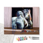 Contenu du kit - Duo Chevaux Nacrés Mystiques