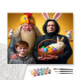 Contenu du kit - Harry Potter, Dumbledore et Rogue : La Fête de Pâques