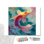 Contenu du kit - Carpe Koï Vague de Couleurs