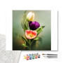 Contenu du kit - Tulipes Royales | Chef-d'Œuvre Floral à Créer