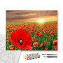 Contenu du kit - Champ de Coquelicots | Symphonie Écarlate