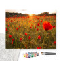 Contenu du kit - Coquelicots au Lever du Soleil | Éveil Flamboyant