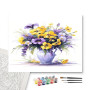 Contenu du kit - Fleurs Violet Printanier