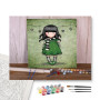 Contenu du kit - Gorjuss : La Petite Kokeshi en Robe de Printemps