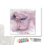 Mentali Aquarelle : Élégance Psychique - peinture par numero