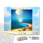 Contenu du kit - Plage Enchantée au Clair de Lune