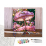 Contenu du kit - Champignon Rose Féérique