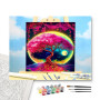 Arbre de Vie Lunaire Mystique - peinture par numero