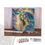 Rêverie aux Papillons d'Or - peinture par numero