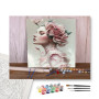 Contenu du kit - Rêverie Florale : Femme aux Roses Roses